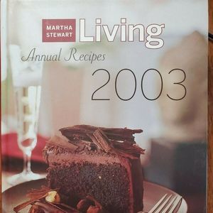 Martha Stewart Living Annual Recipes 2003 (Hardcover)